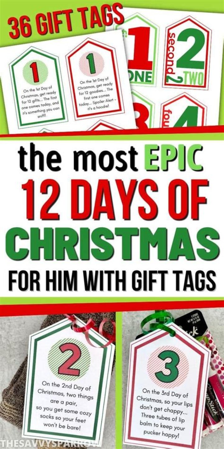 12 Days of Christmas Gift Ideas for 2023