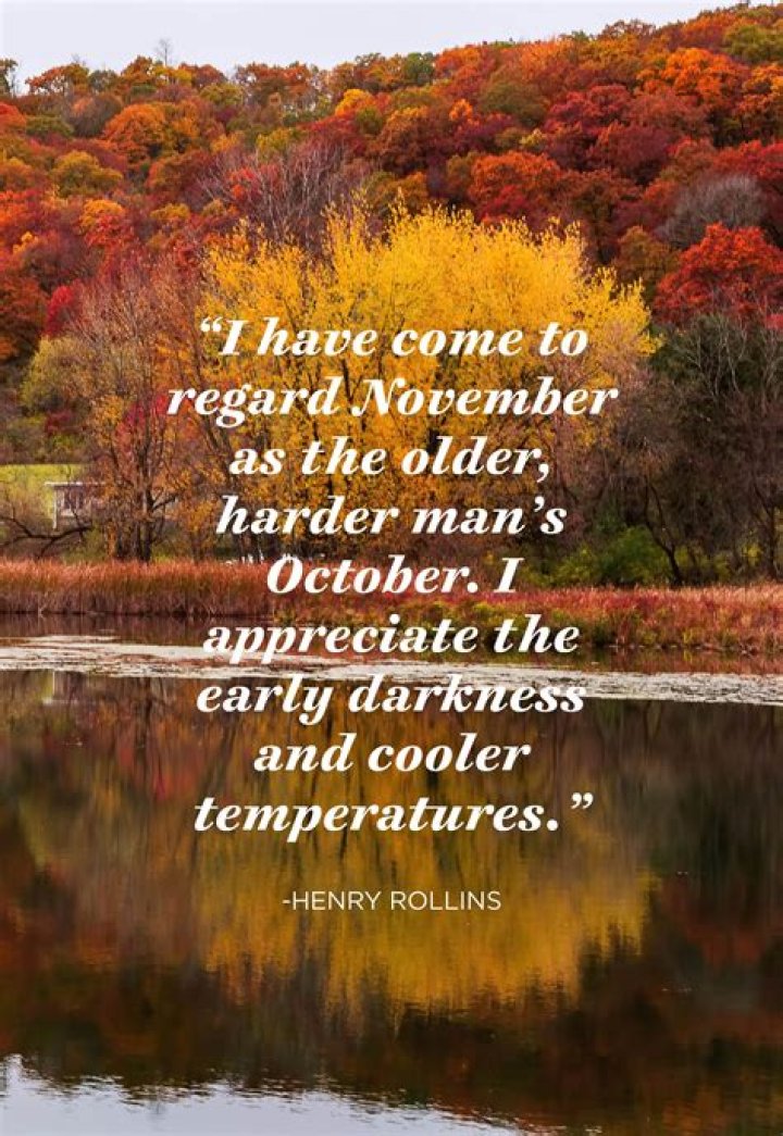 24 Inspiring November Quotes - Famous Sayings and Quotes about November
