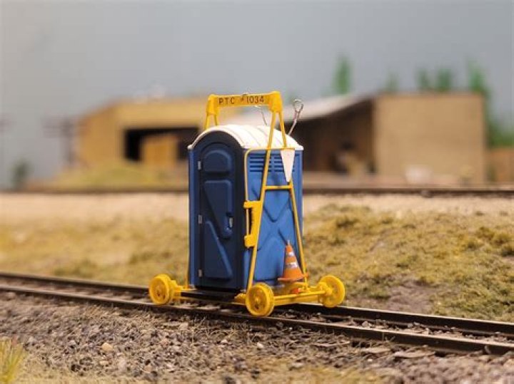 3-D print a rail cart porta-potty
