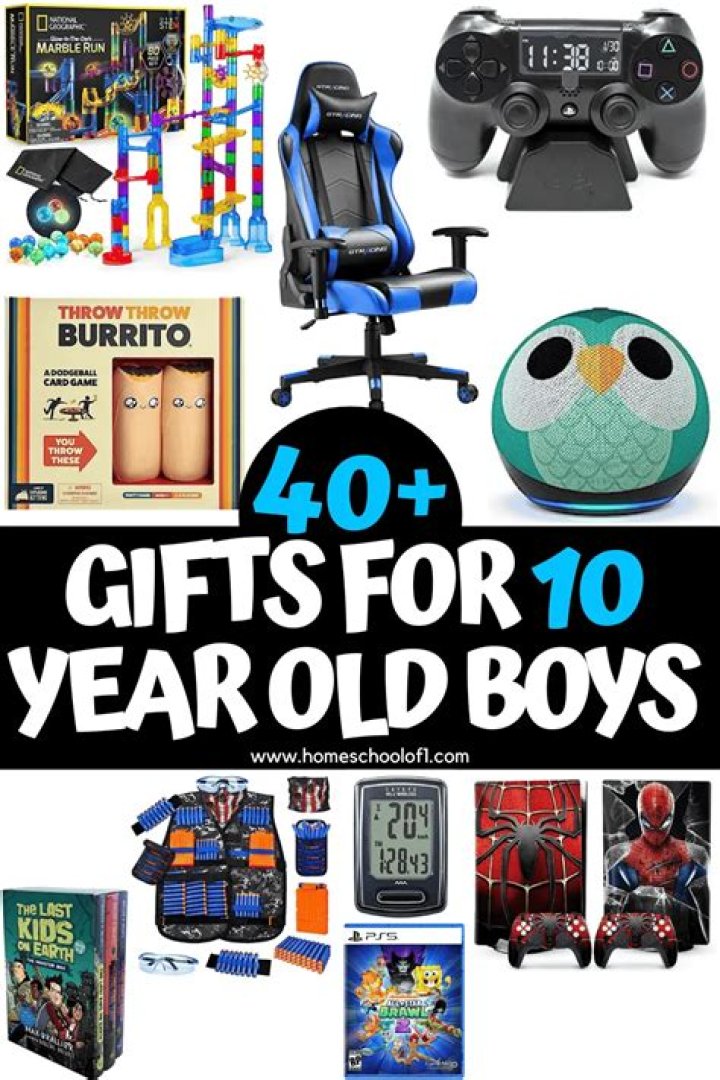 50 Best Gifts for 10-Year-Old Boys in 2024