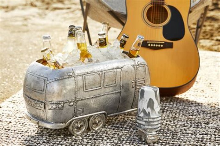Airstream and Pottery Barn Collaborated on a New Line of Home Decor That Includes a Camper-Shaped Cooler