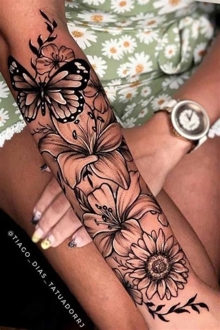 Artistry On Display: A Deep Dive Into Ladies Lower Arm Tattoos