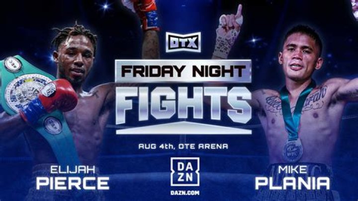 Elijah Pierce gets step-up chance vs. Mike Plania in DAZN main event on Aug. 4