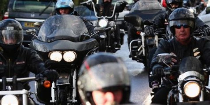 Hells Angels Doing Charity On Black Friday