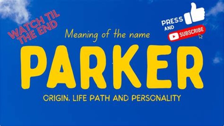 Last name PARKER: origin and meaning