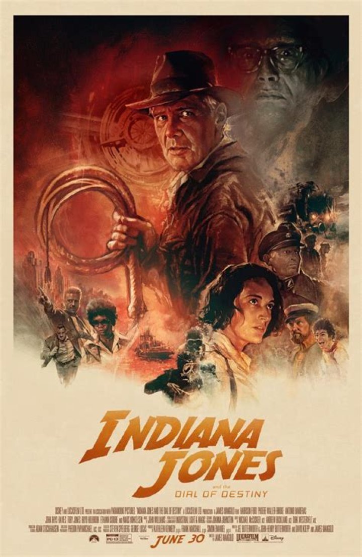 Los nuevos pósters de Indiana Jones y el Dial del Destino nos muestran en detalle a todos los personajes principales