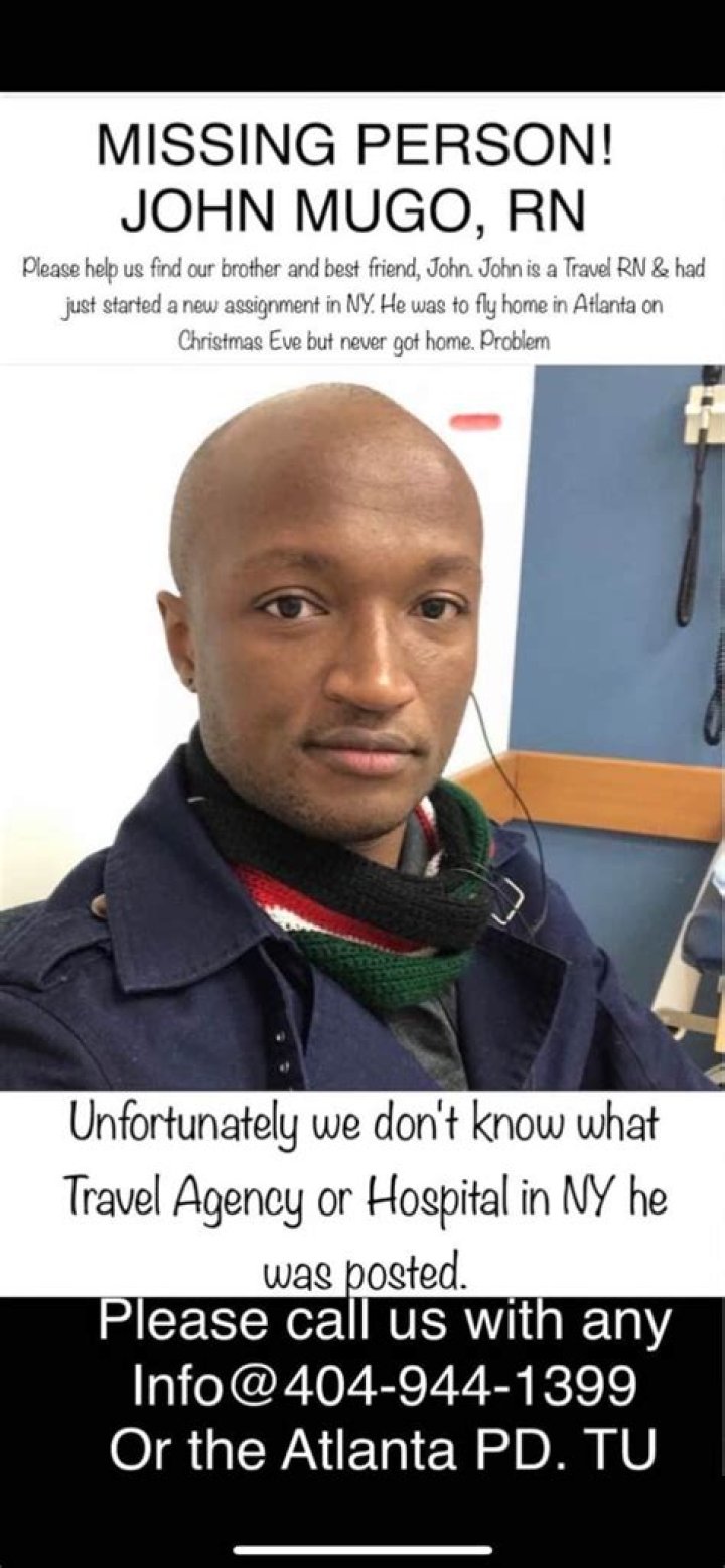 
MISSING: Is Atlanta John Mugo Dead Or Alive? US-Based Kenyan Nurse Found Yet? 