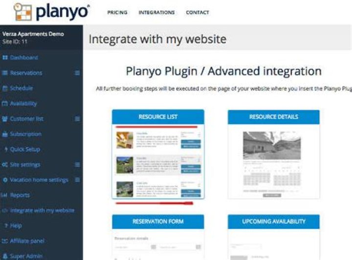 Planyo Online Booking Integration, Learn How to integrate with Planyo Online Booking