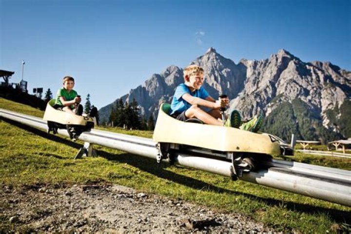 Ride the Sommerrodelbahn Alpine Coaster in Mieders, Austria