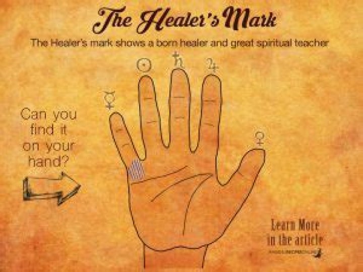 What Does a Healer's Mark Mean on Your Palm?